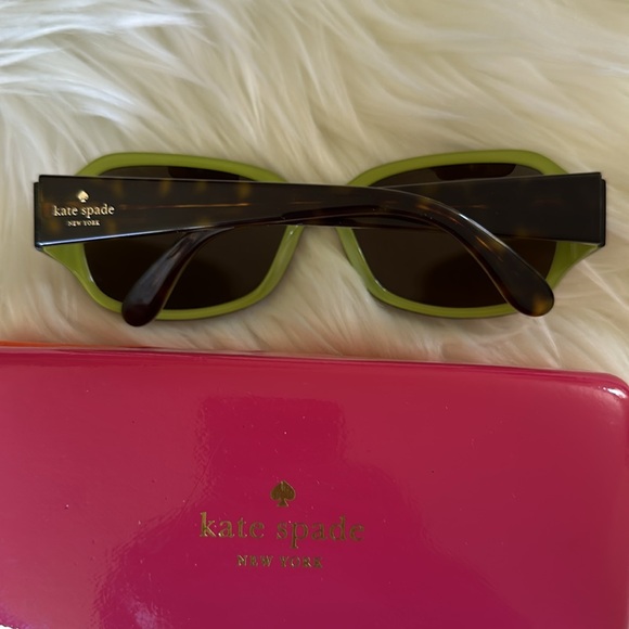Kate Spade Briar Polarized Sunglasses Tortoise - Picture 5 of 11